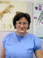 Veterinářka MVDr. Petrikovitsová